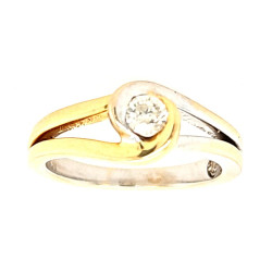 Pre Owned 18ct Diamond Solitaire Ring ZR700